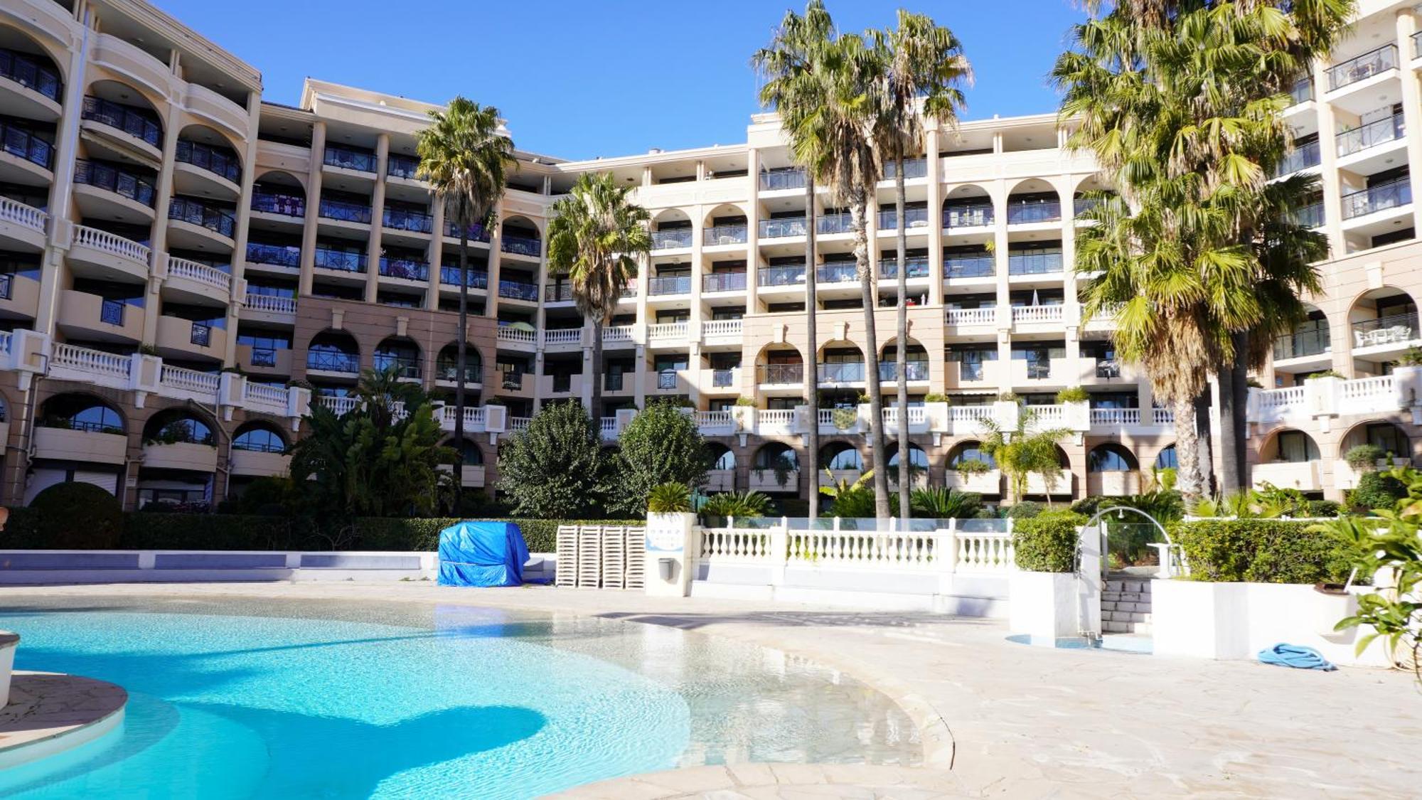 Appartement 556, Vue Mer Et Piscine By Palmazur Vacances Cannes Luaran gambar
