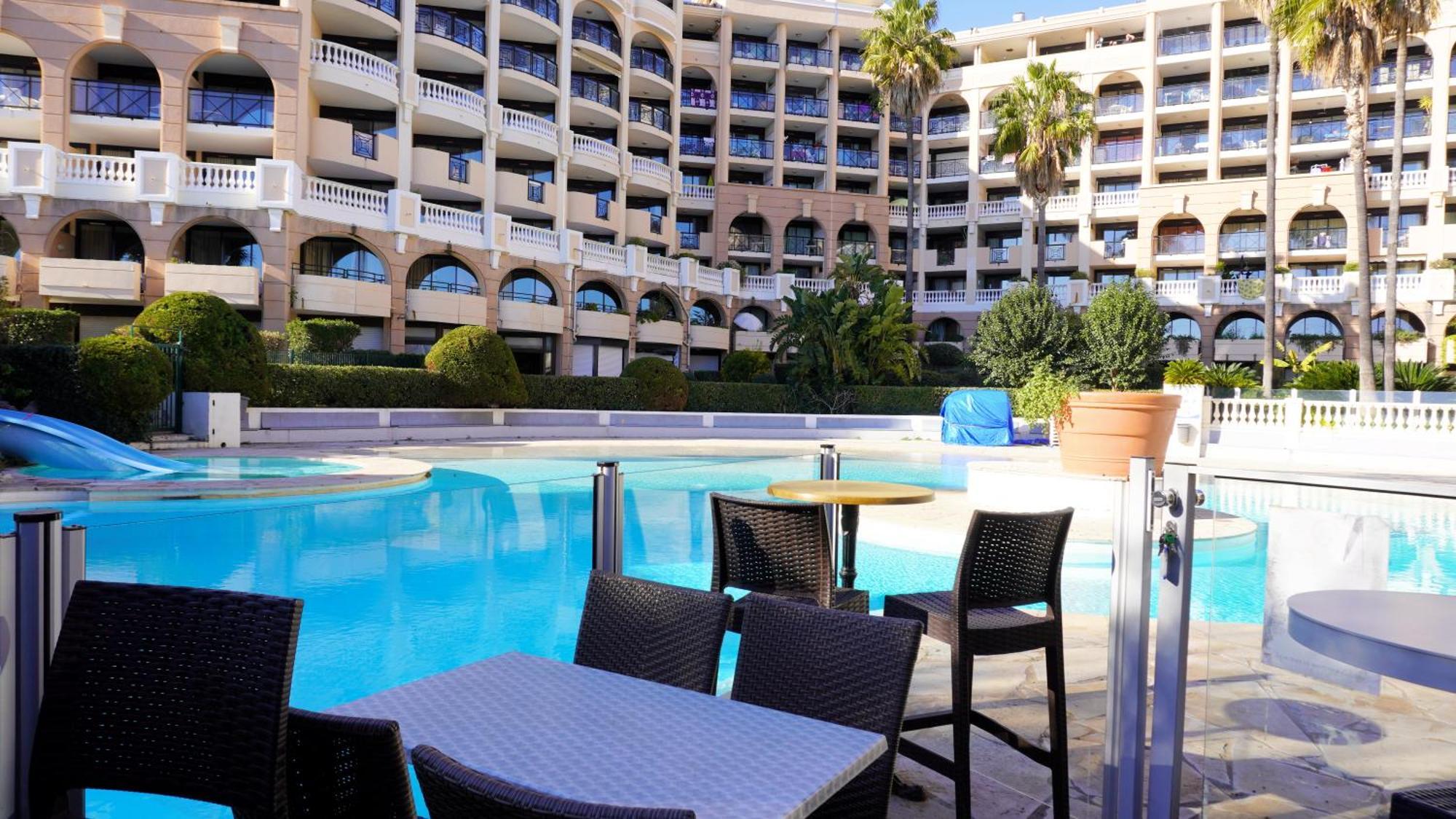 Appartement 556, Vue Mer Et Piscine By Palmazur Vacances Cannes Luaran gambar